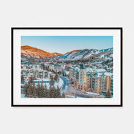Vail Landscape Color Poster