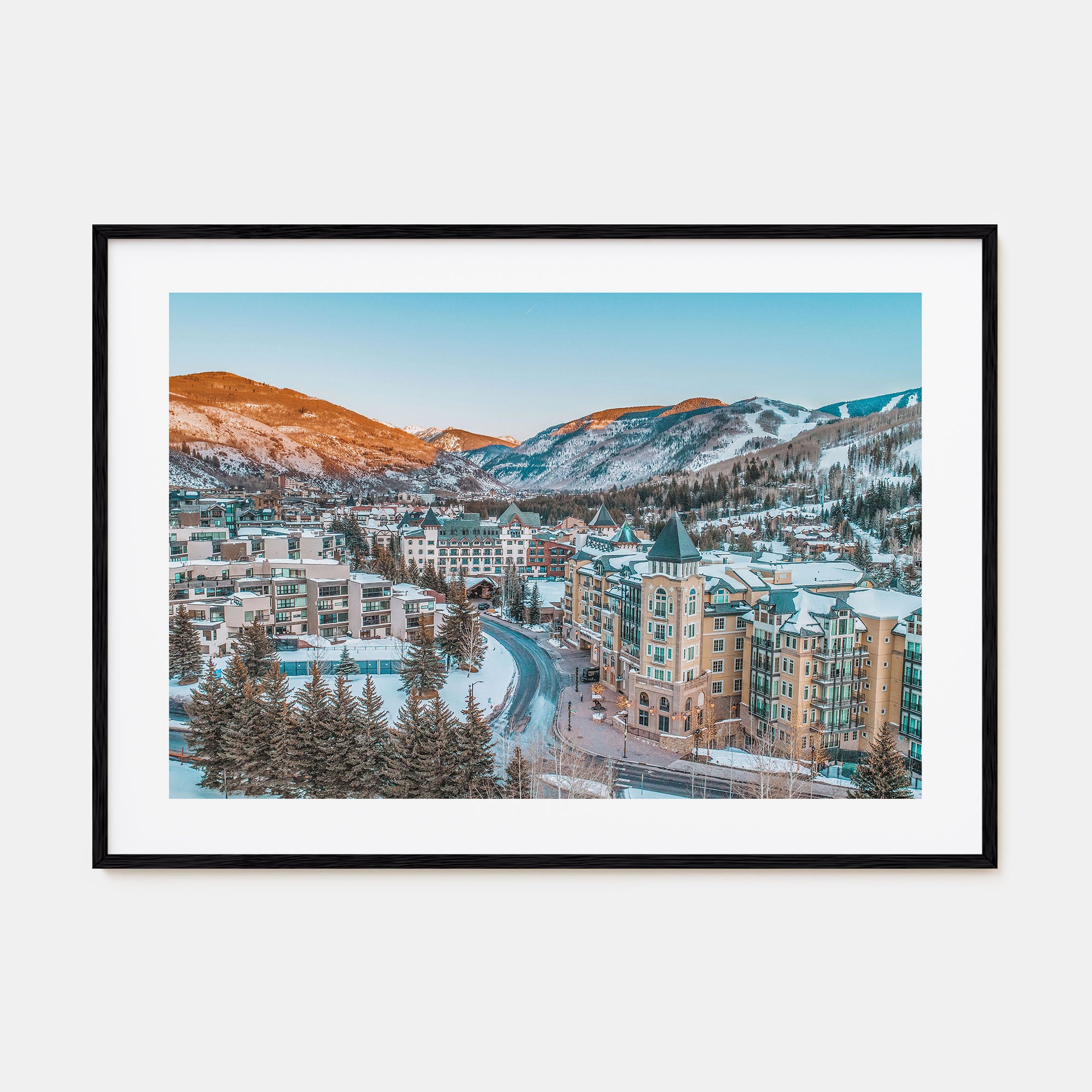 Vail Landscape Color Poster