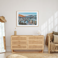 Vail Landscape Color Poster