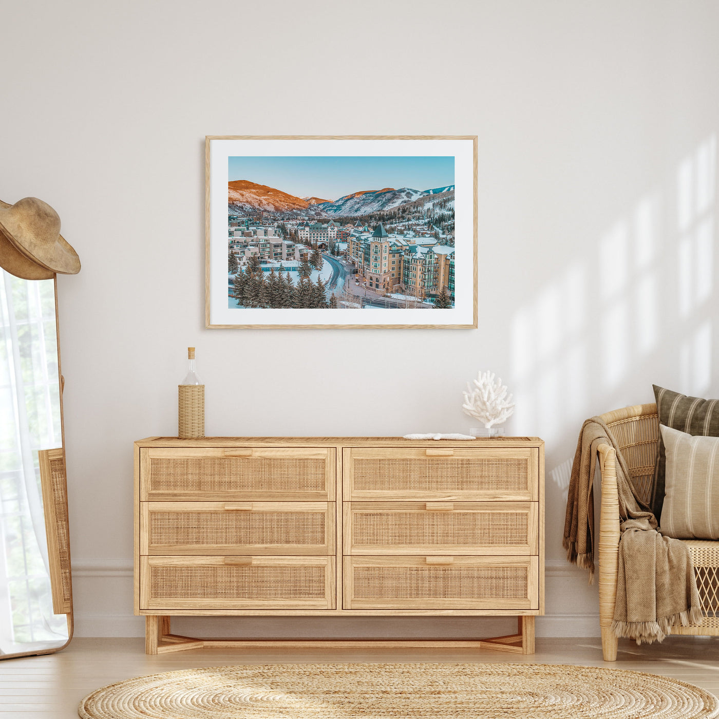 Vail Landscape Color Poster