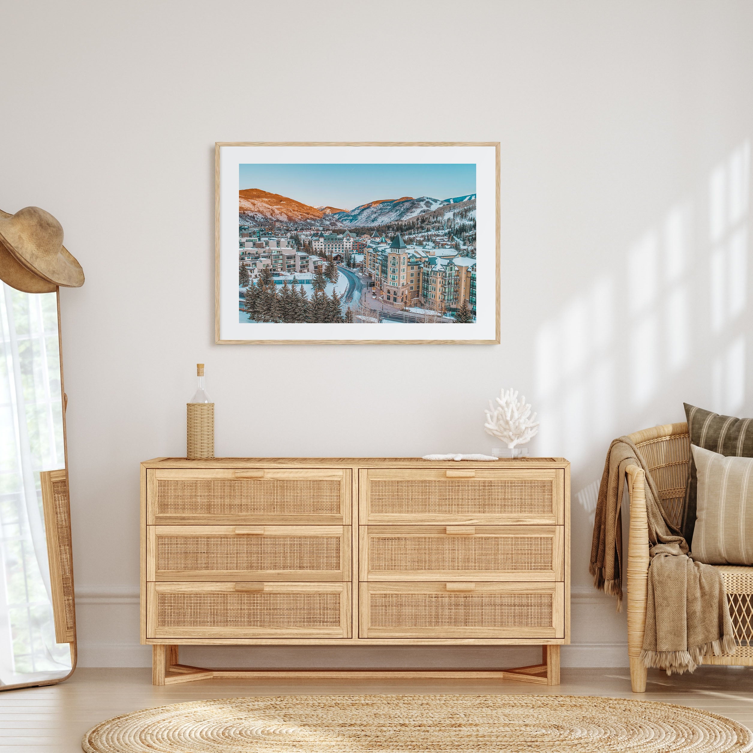 Vail Landscape Color Poster