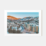 Vail Landscape Color Poster