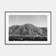 Venezuela Landscape B&W Poster