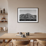 Venezuela Landscape B&W Poster