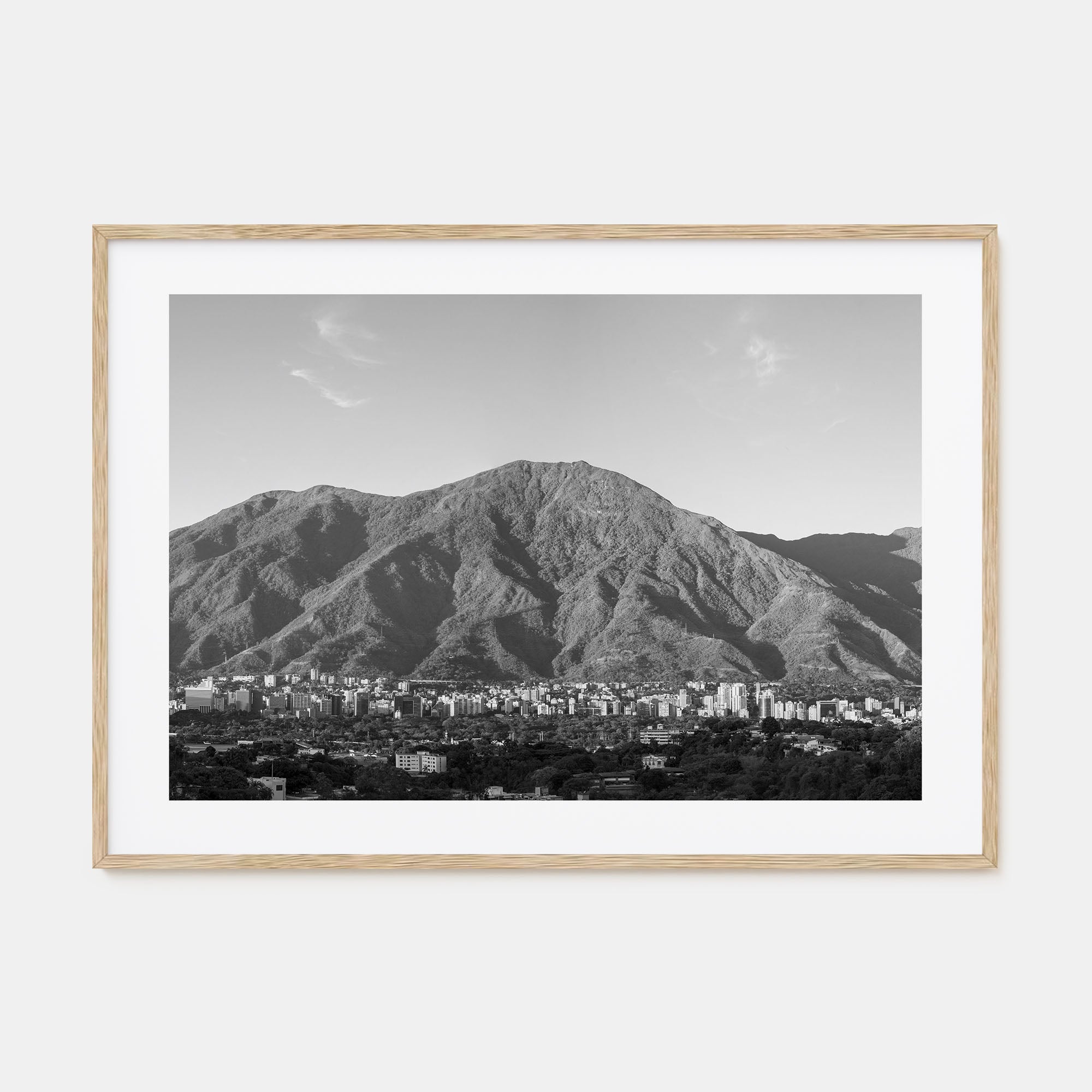 Venezuela Landscape B&W Poster