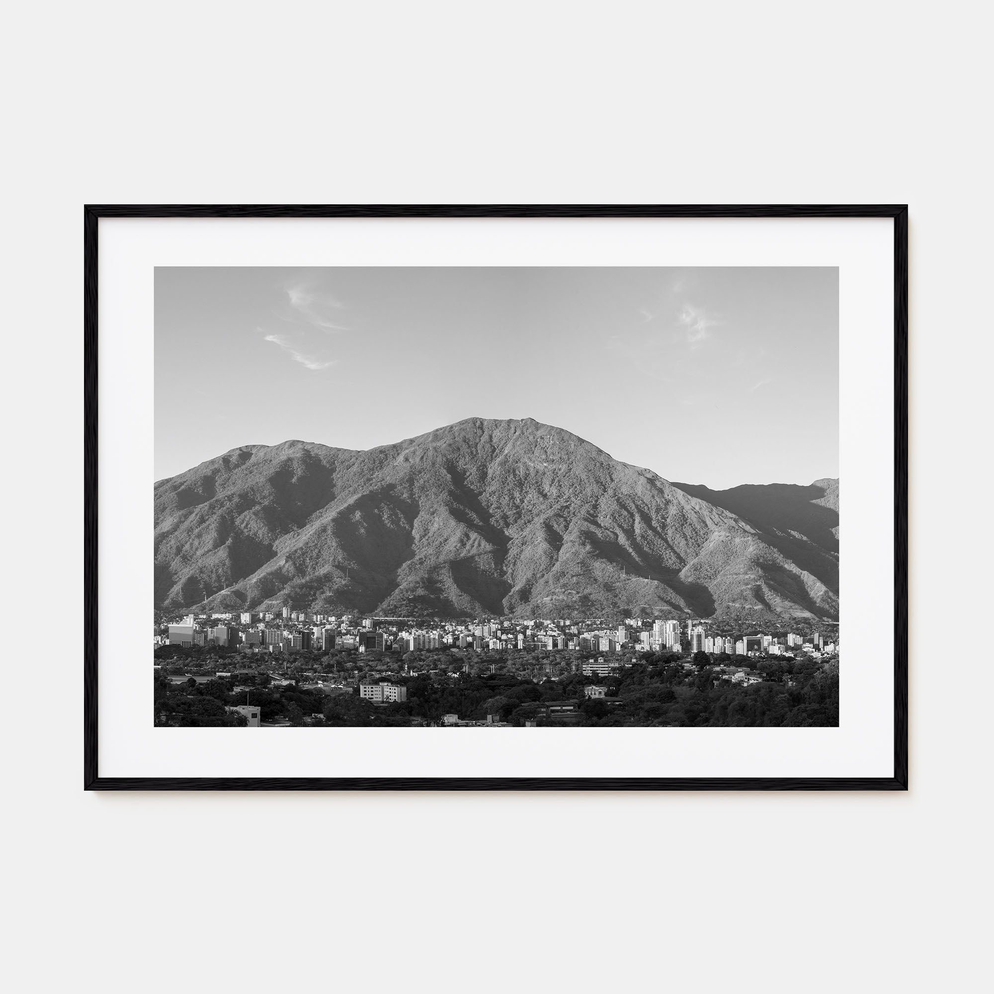 Venezuela Landscape B&W Poster