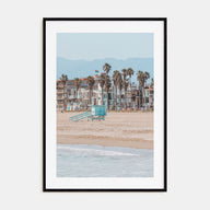 Venice Beach Photo Color No 1 Poster