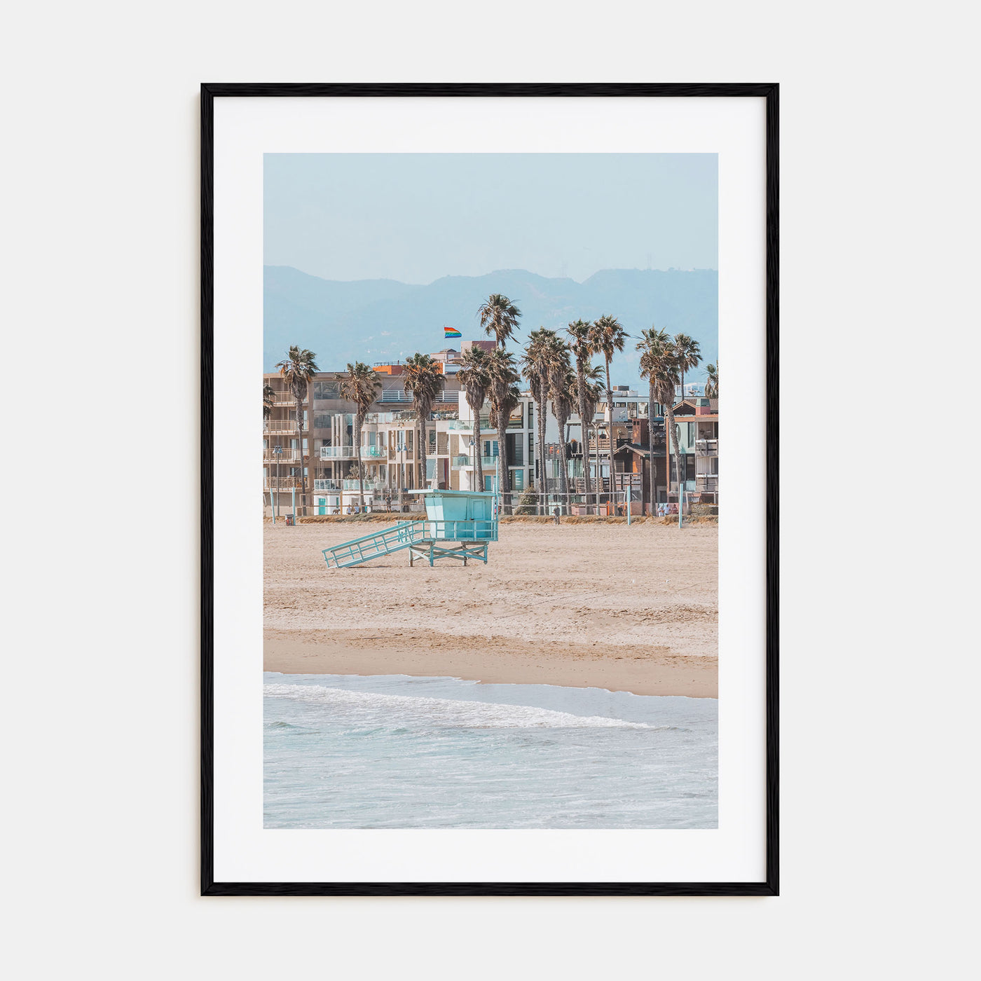 Venice Beach Photo Color No 1 Poster