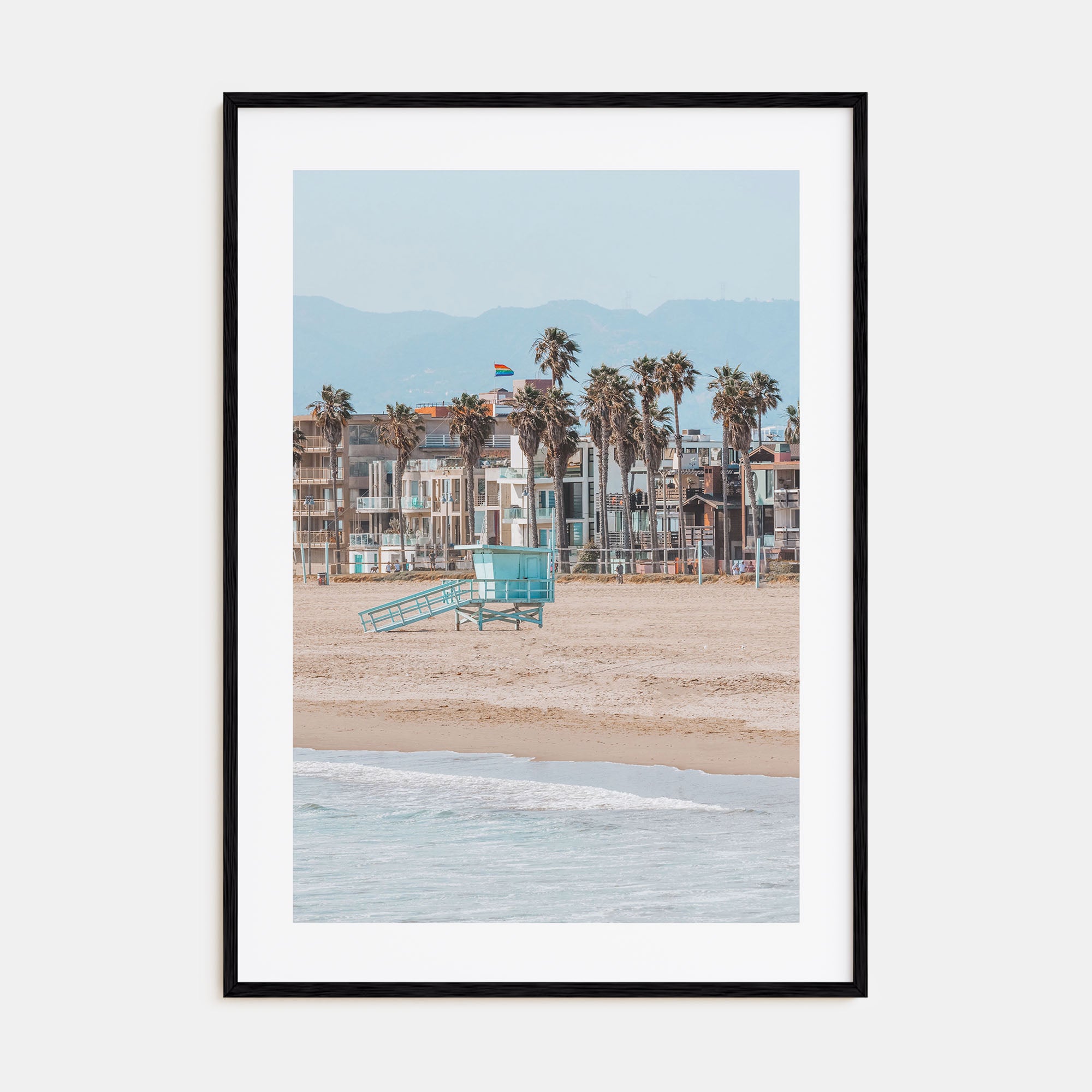 Venice Beach Photo Color No 1 Poster