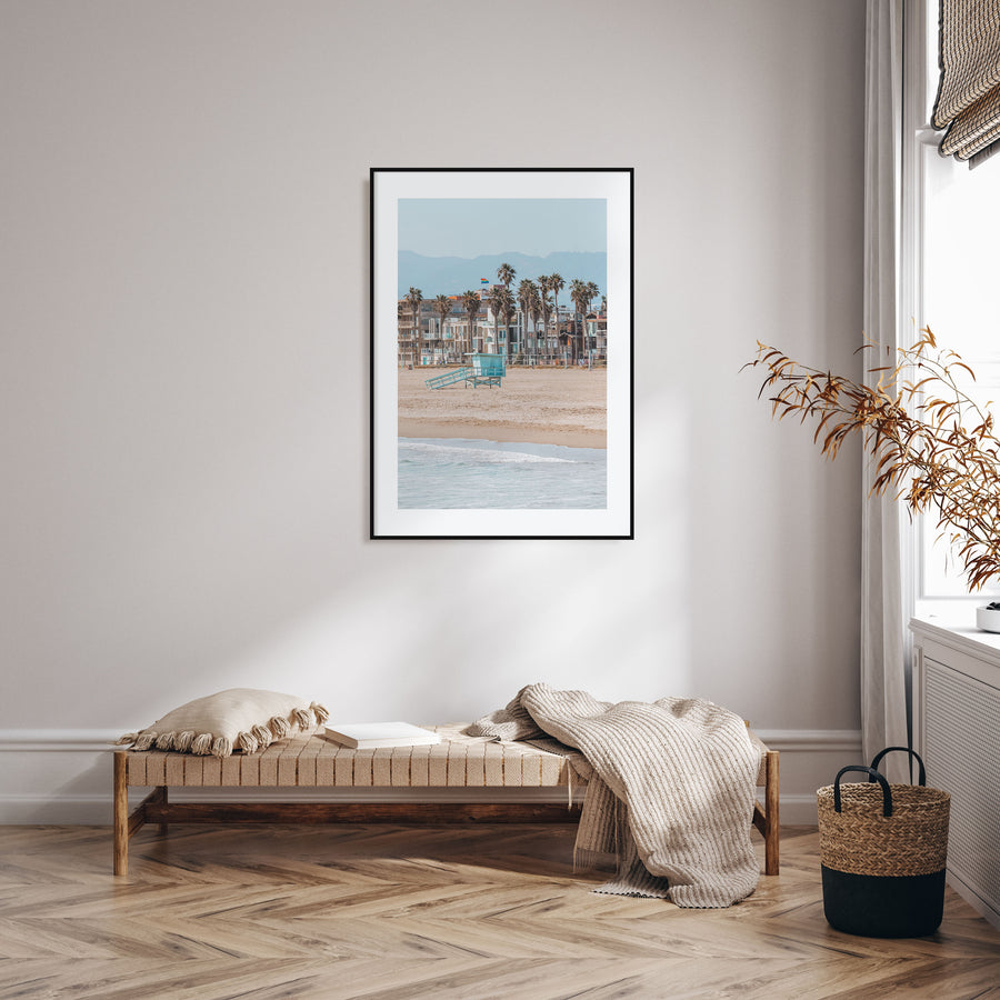 Venice Beach Photo Color No 1 Poster