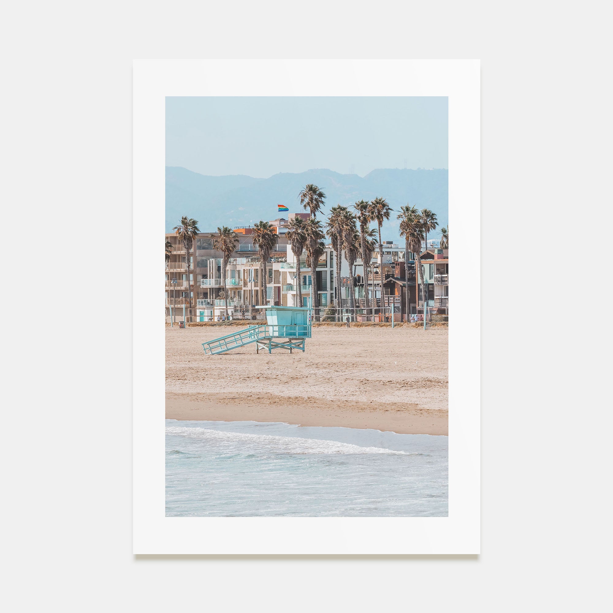 Venice Beach Photo Color No 1 Poster