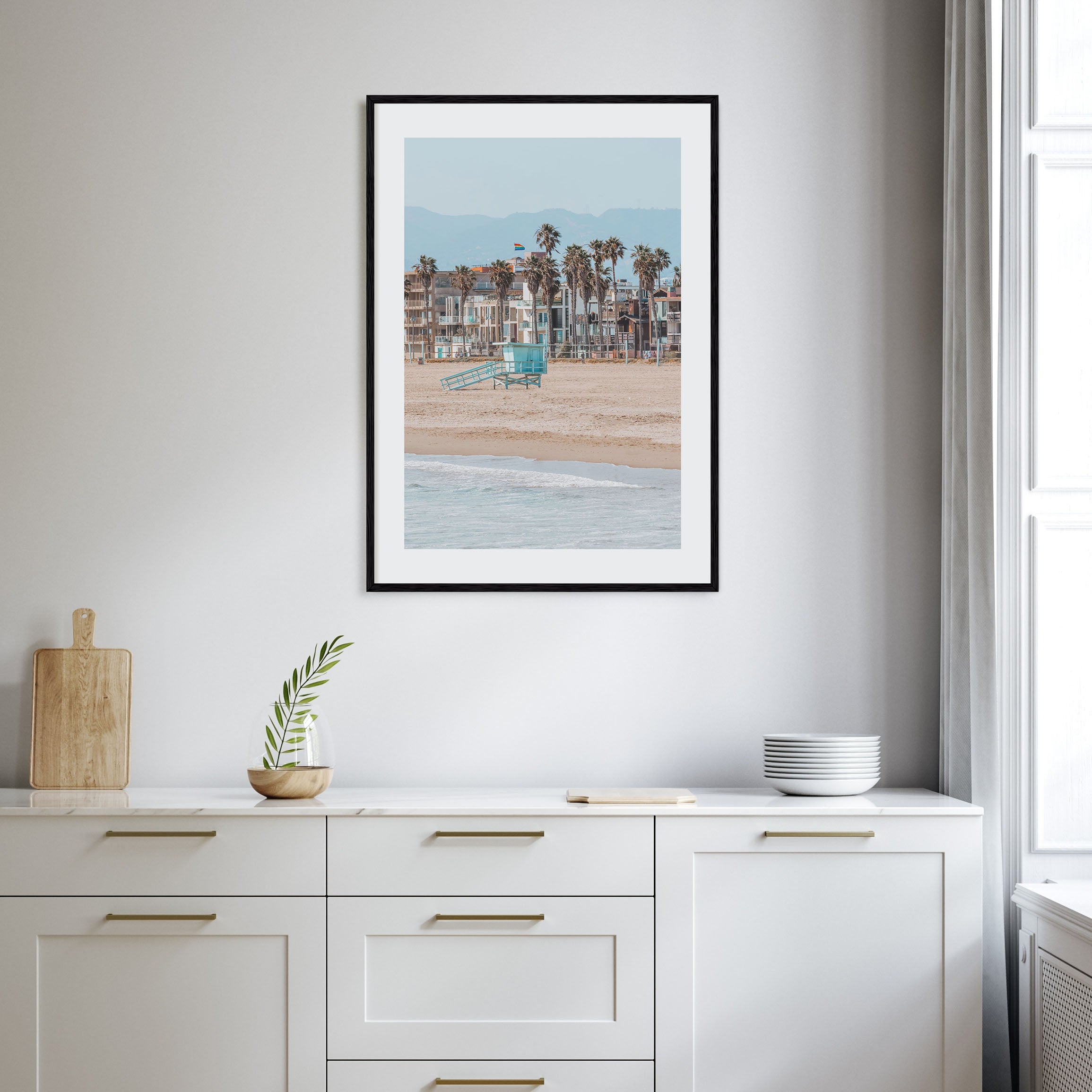 Venice Beach Photo Color No 1 Poster