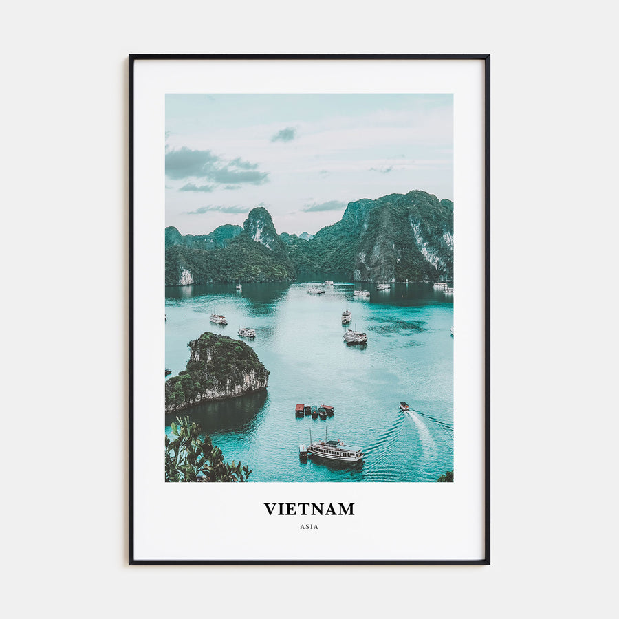 Vietnam Portrait Color Poster