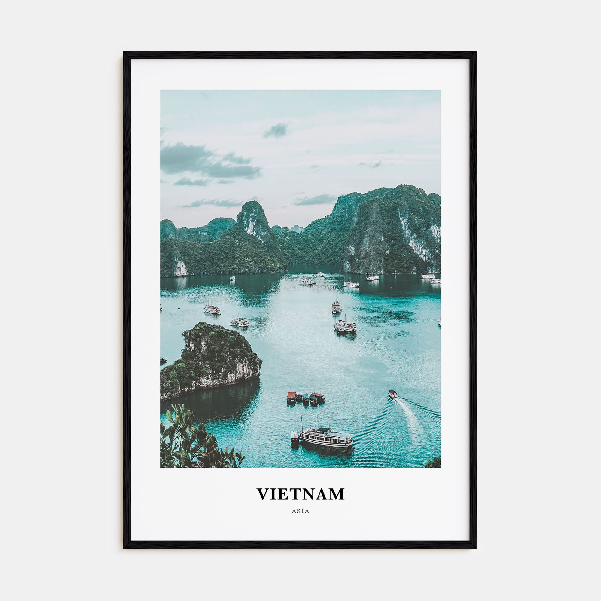 Vietnam Portrait Color Poster