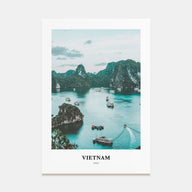 Vietnam Portrait Color Poster