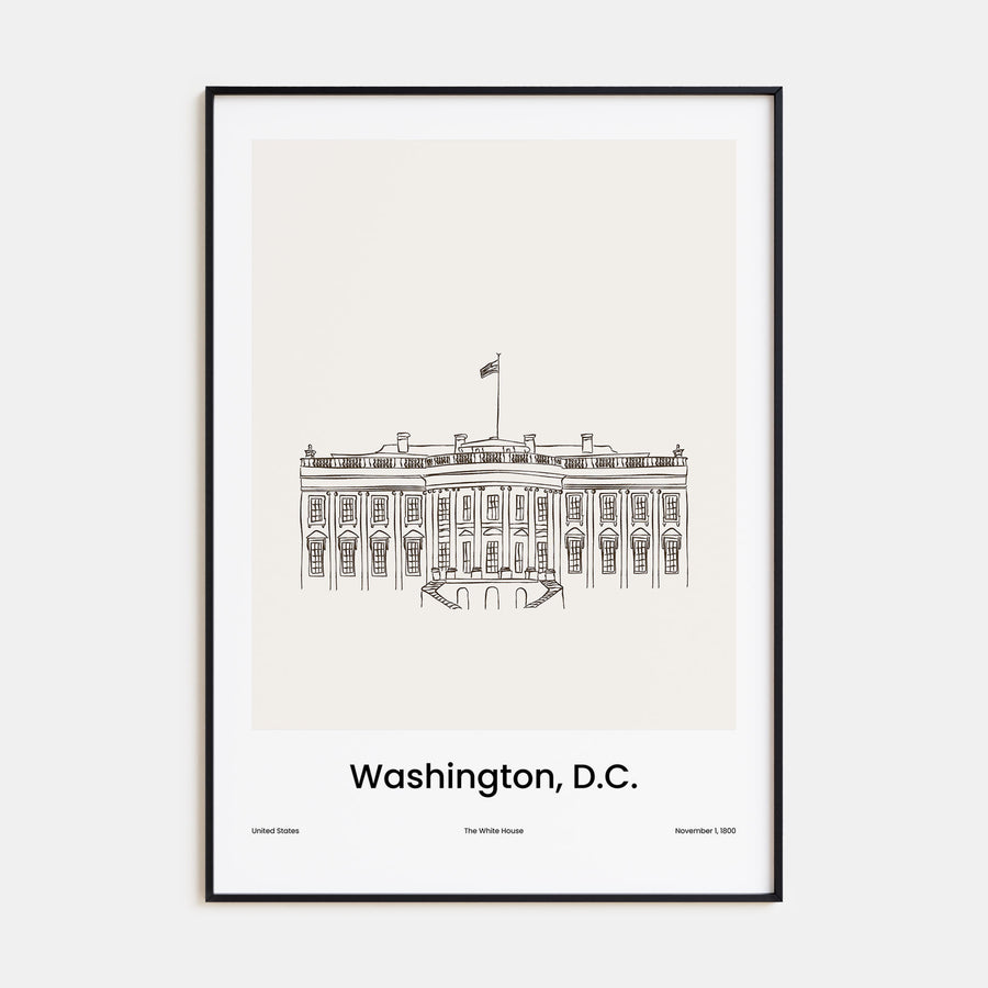 Washington, D.C. Drawn No 2 Poster