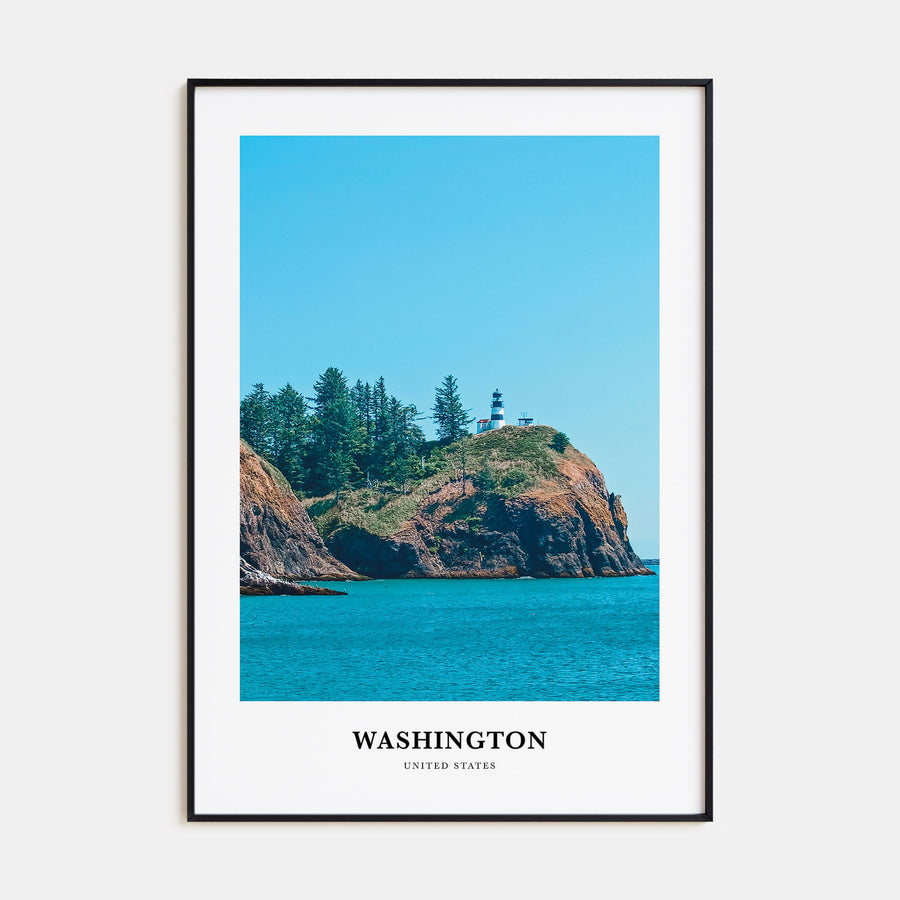 Washington (State) Portrait Color Poster