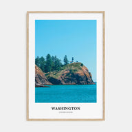 Washington (State) Portrait Color Poster