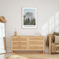 Yosemite National Park Portrait Color Poster