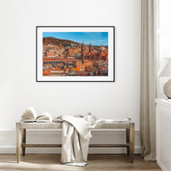 Zacatecas Landscape Color Poster