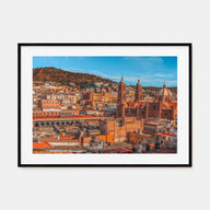 Zacatecas Landscape Color Poster